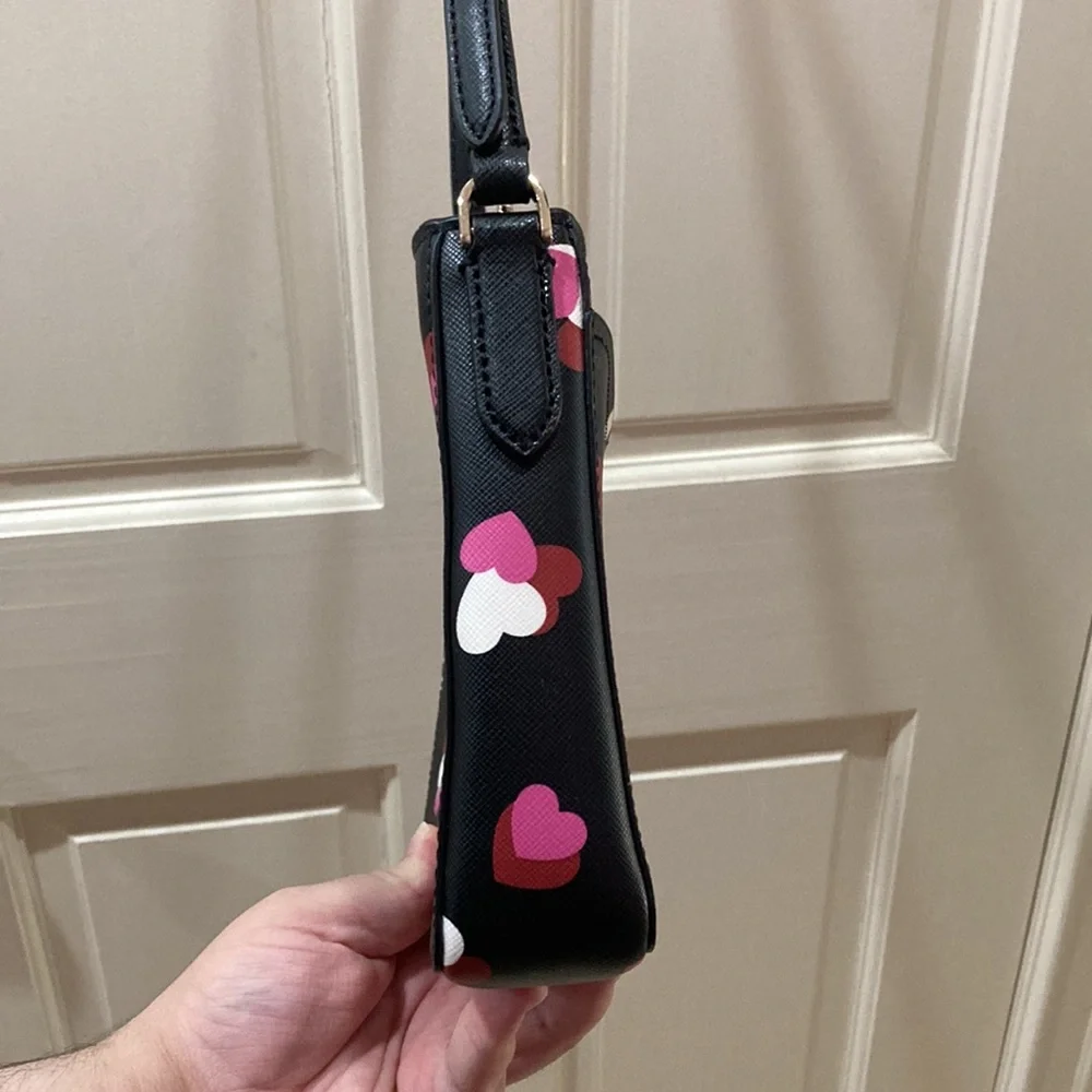 Kate Spade Flutter Hearts Crossbody Purse Bag - Picture 9 of 13